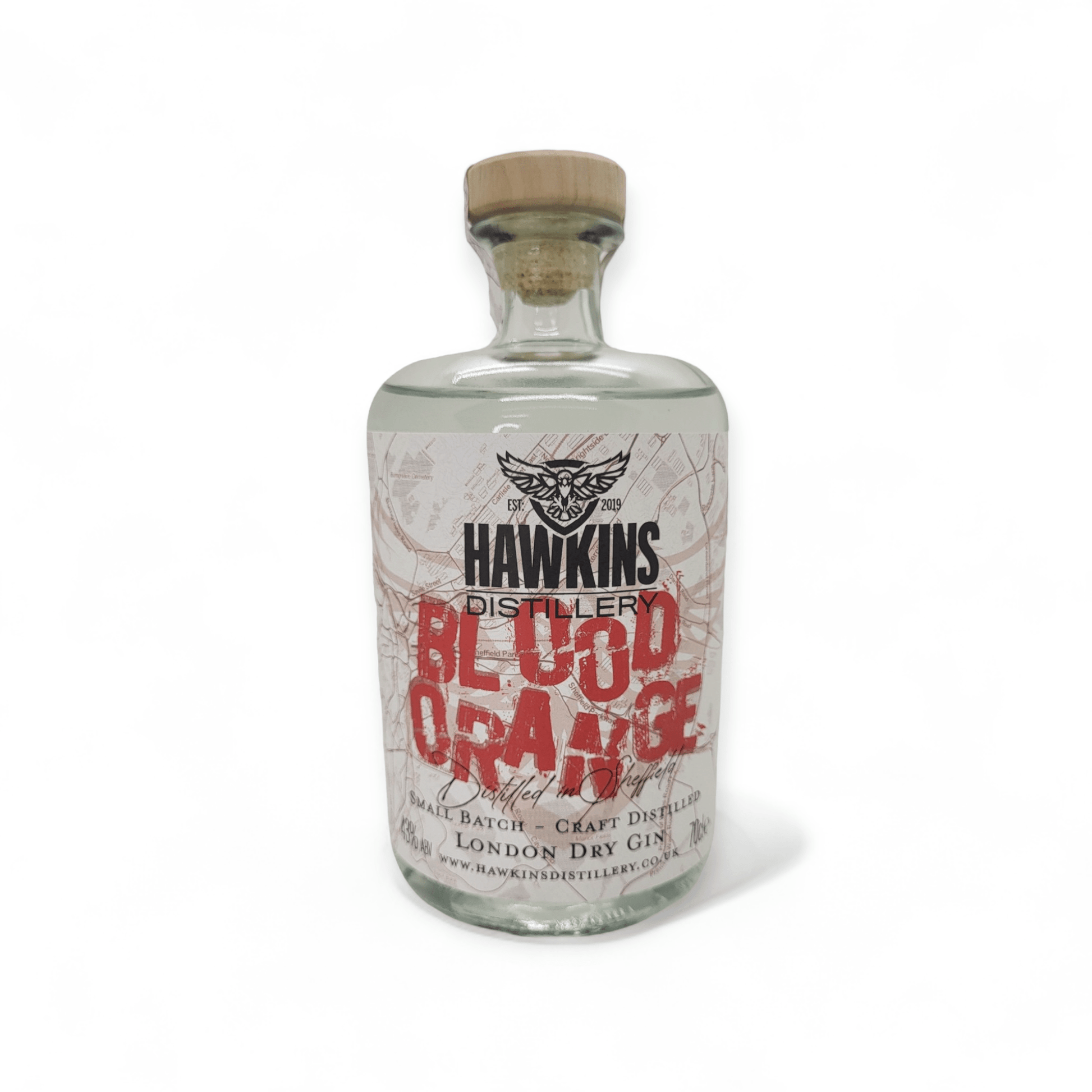 Blood Orange Gin - Hawkins Distillery