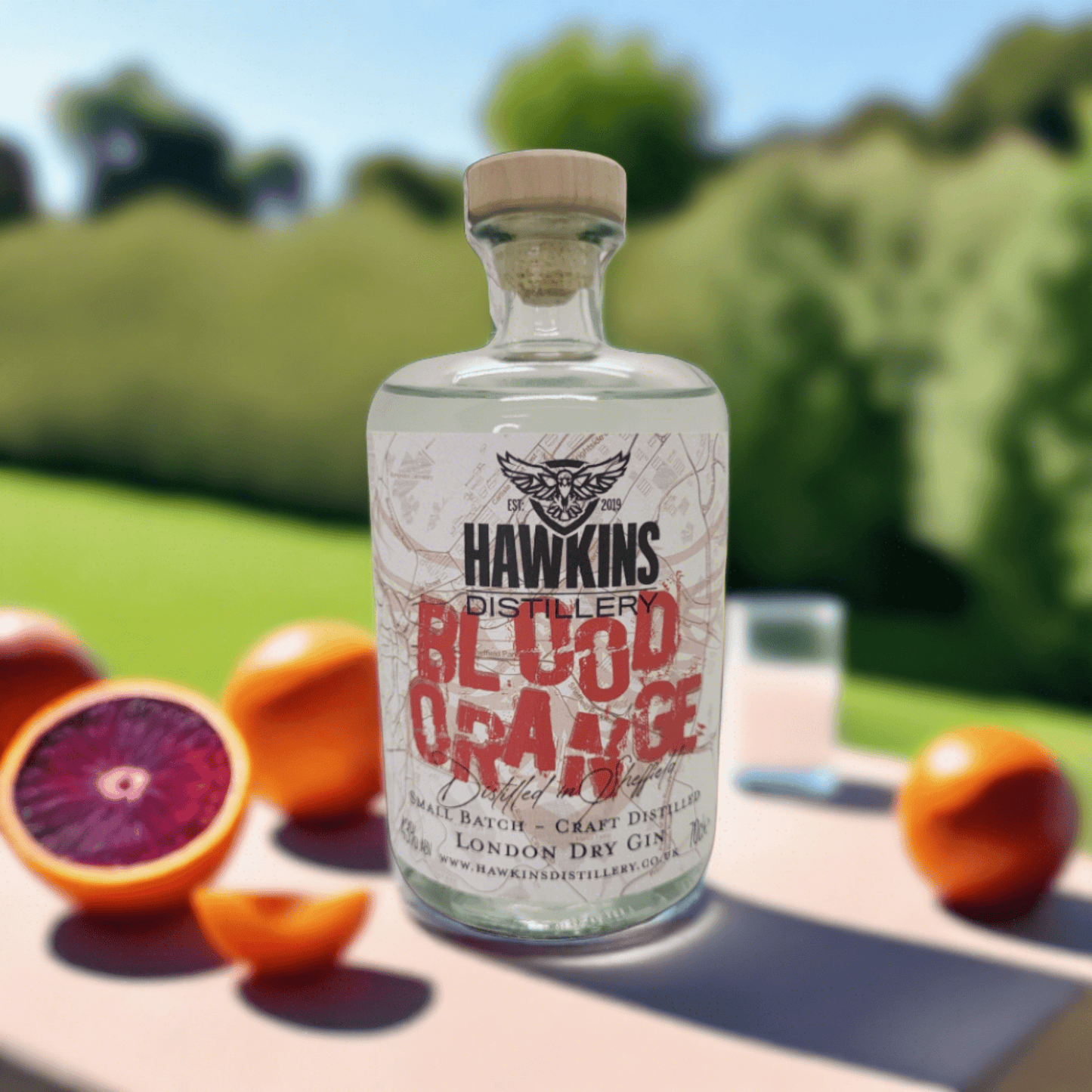 Blood Orange Gin - Hawkins Distillery