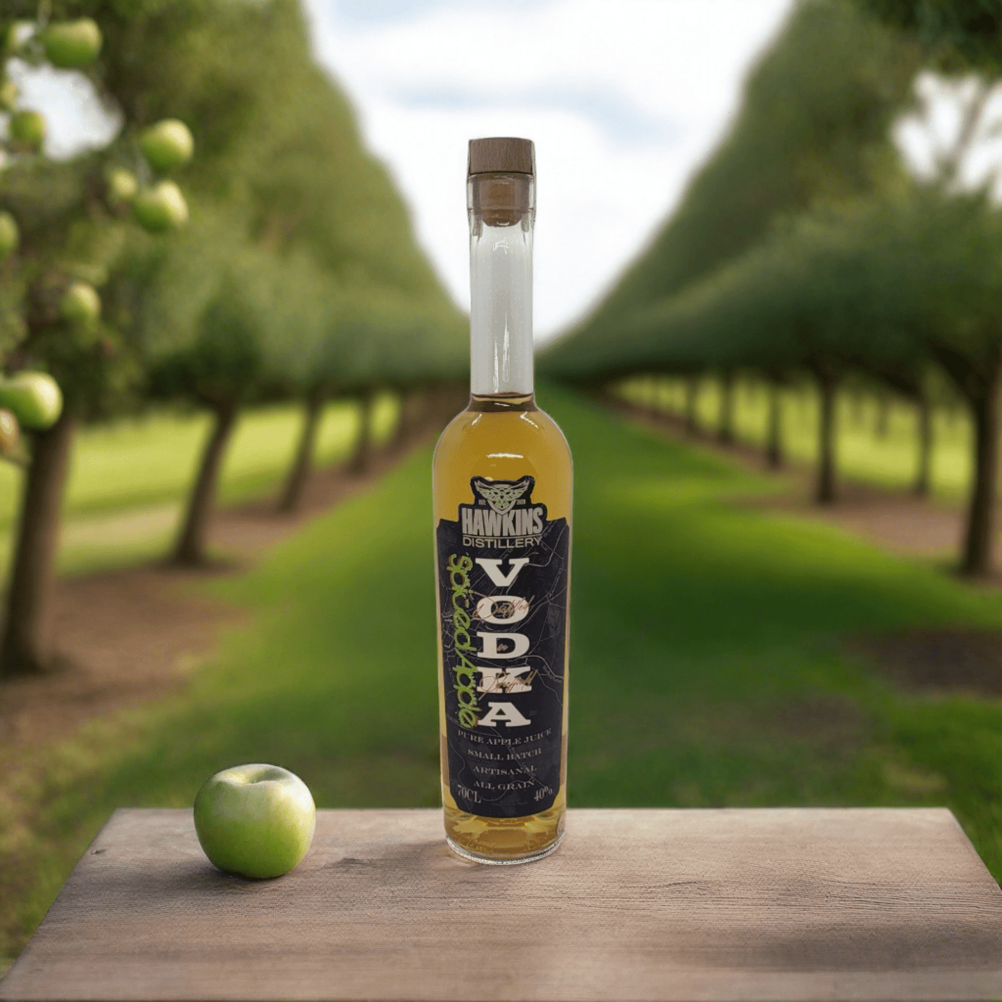 Spiced Apple Vodka - Hawkins Distillery
