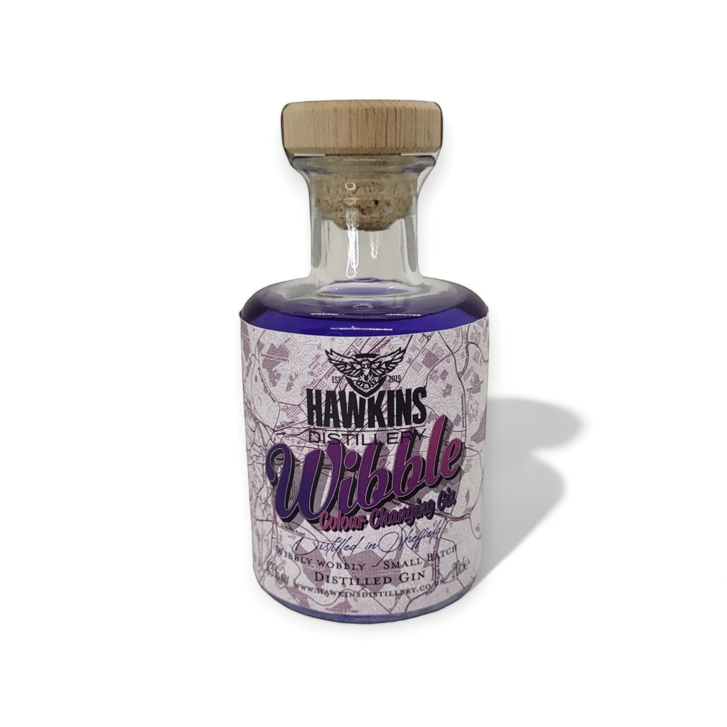 Wibble Colour Changing Gin - Hawkins Distillery