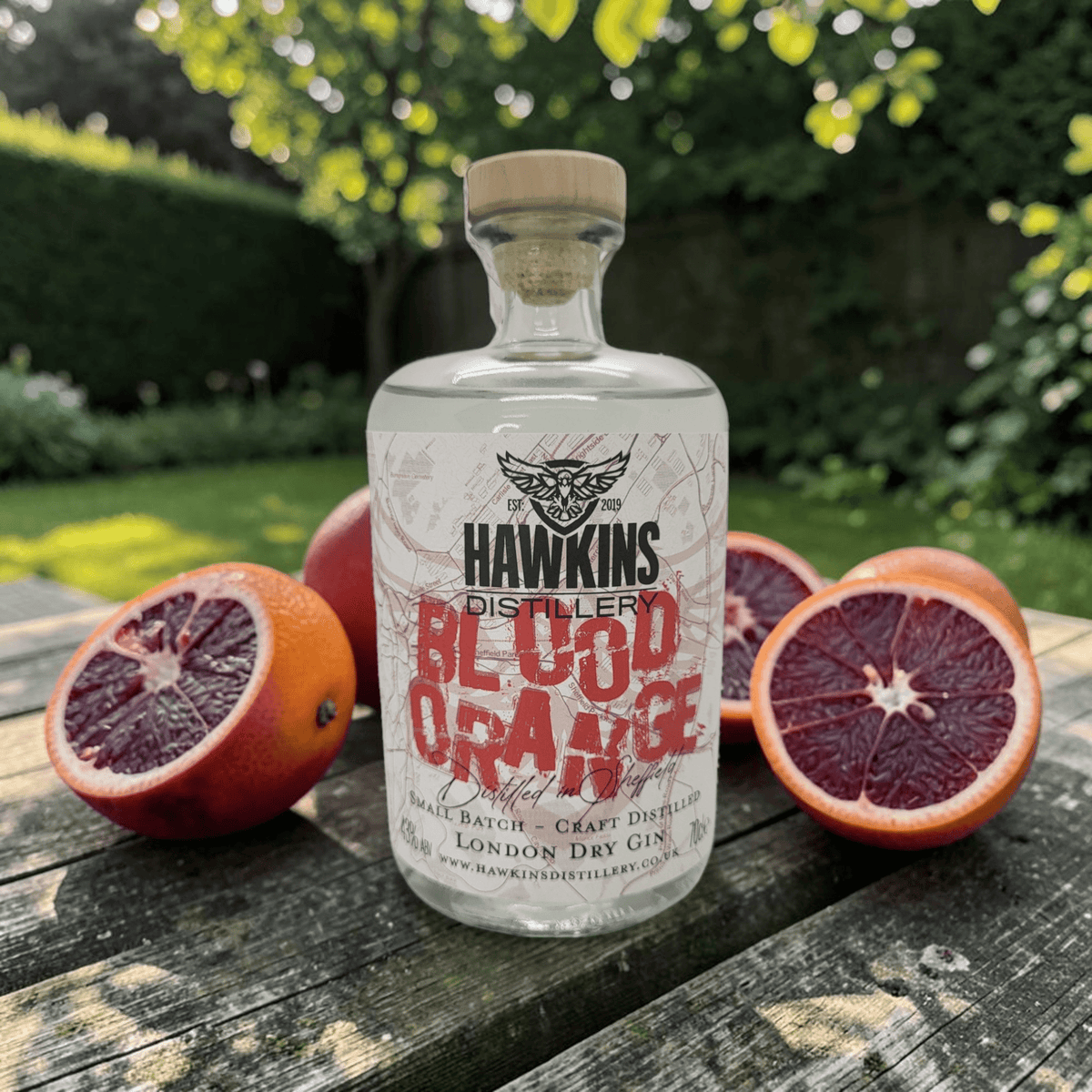 Blood Orange Gin - Hawkins Distillery