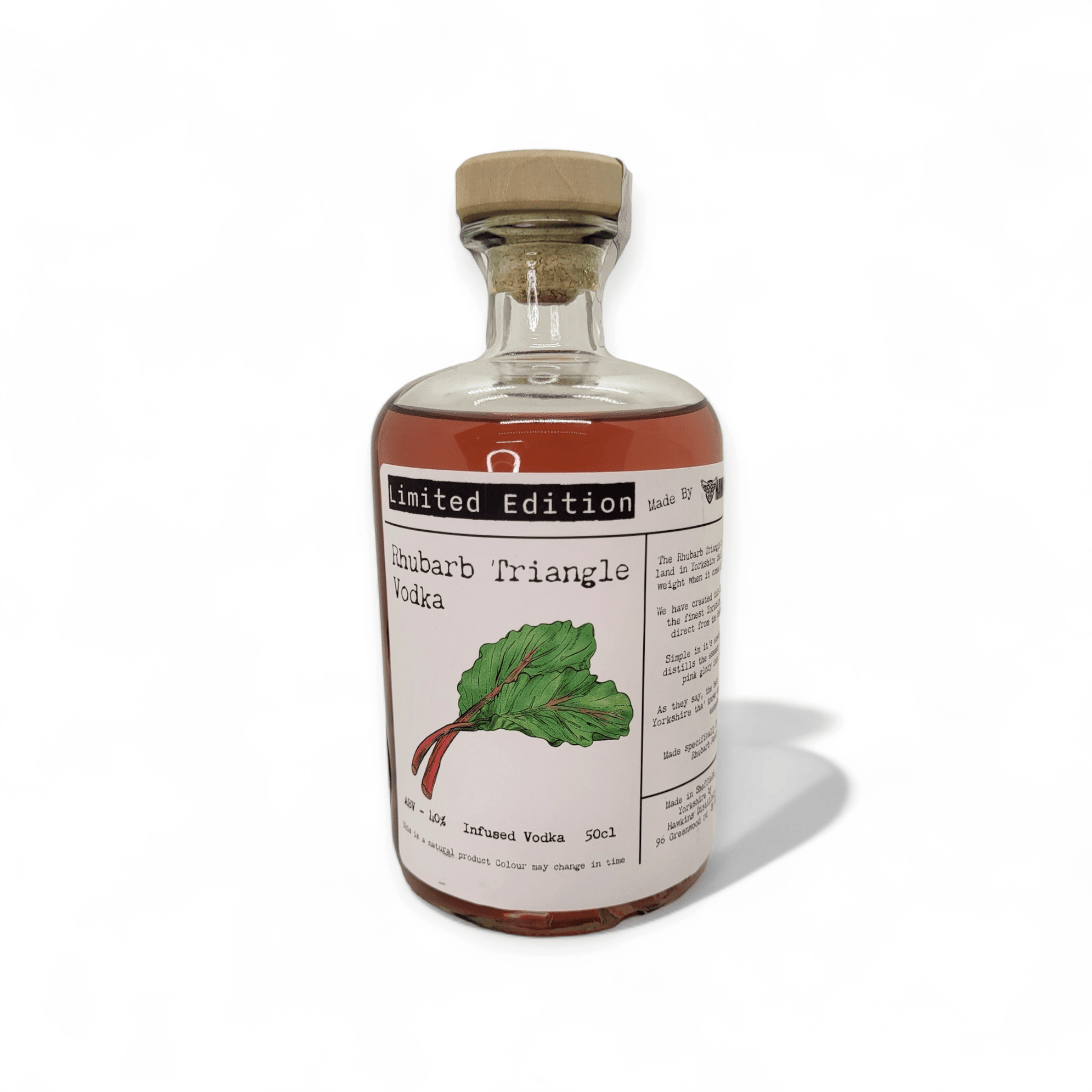 Rhubarb Triangle Vodka - Hawkins Distillery