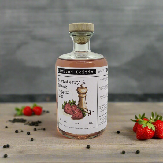 Strawberry and Black Pepper Gin