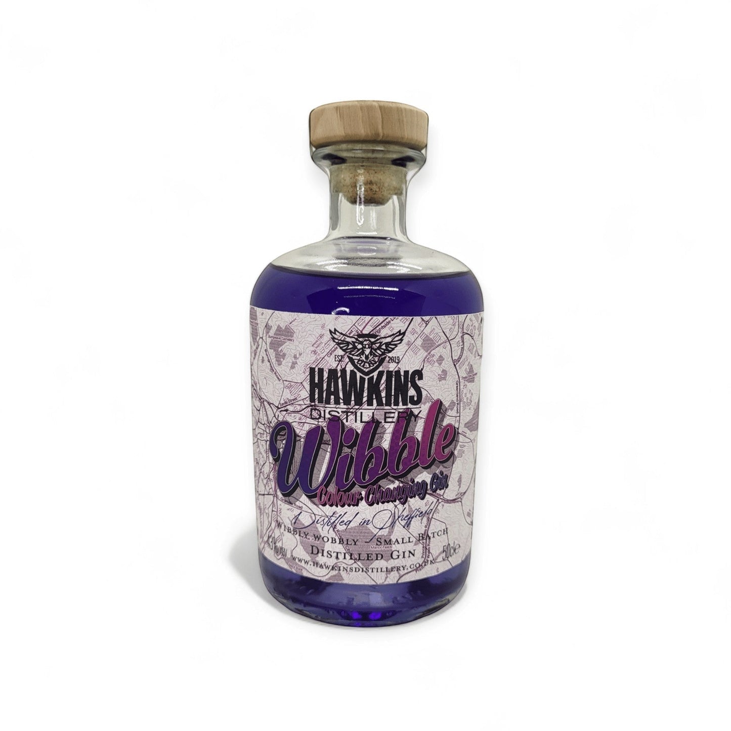 Wibble Colour Changing Gin - Hawkins Distillery